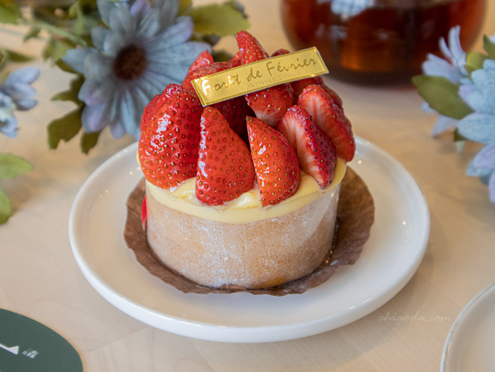 二月森　草莓奶油蛋糕　台中法式甜點推薦