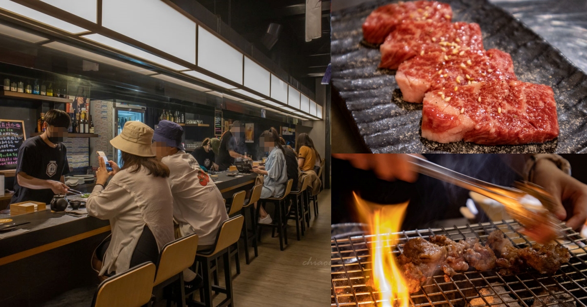 板前燒肉一徹 台中中區中華路夜市旁全程代烤燒肉