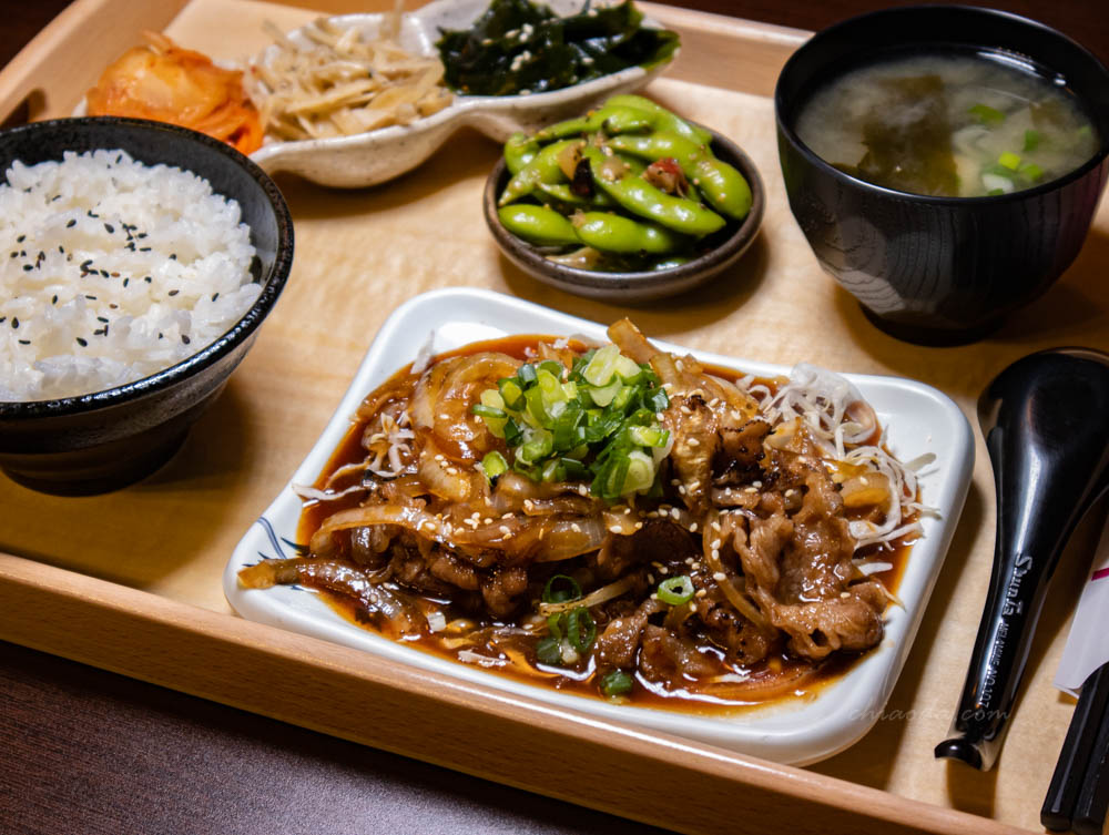 藏鱻 炙燒牛五花定食