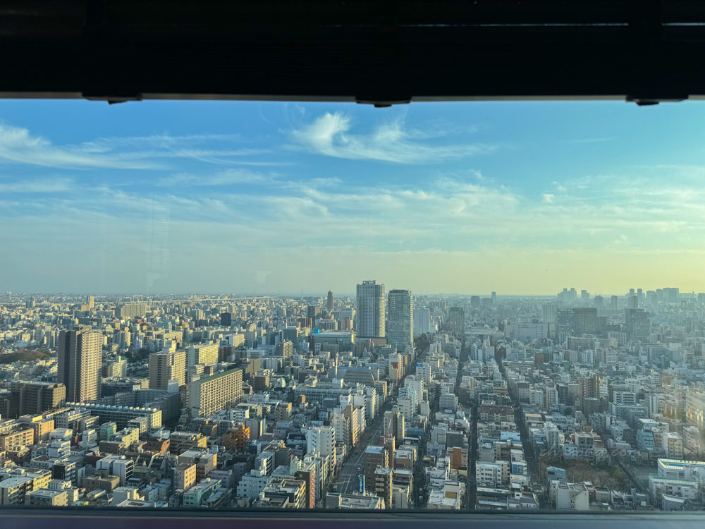 晴空塔敘敘苑 J窗邊座位