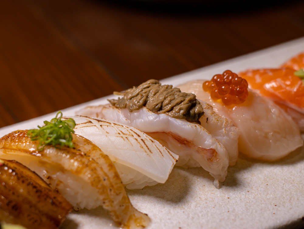 魚米有約　時令握壽司十貫