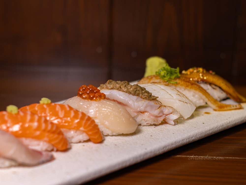 魚米有約　時令握壽司十貫