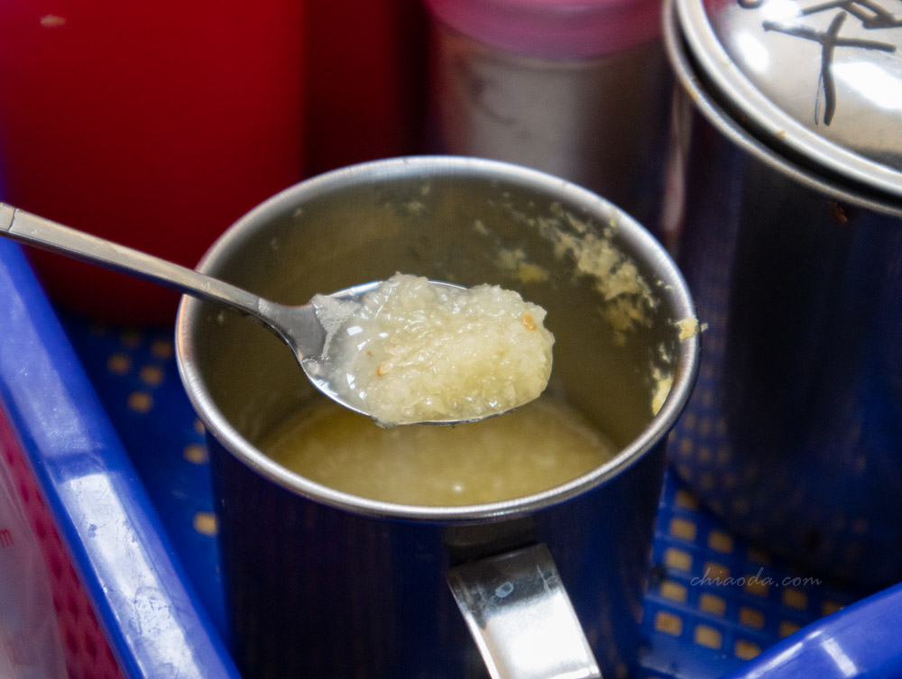 阿助炒麵關東煮 蒜泥