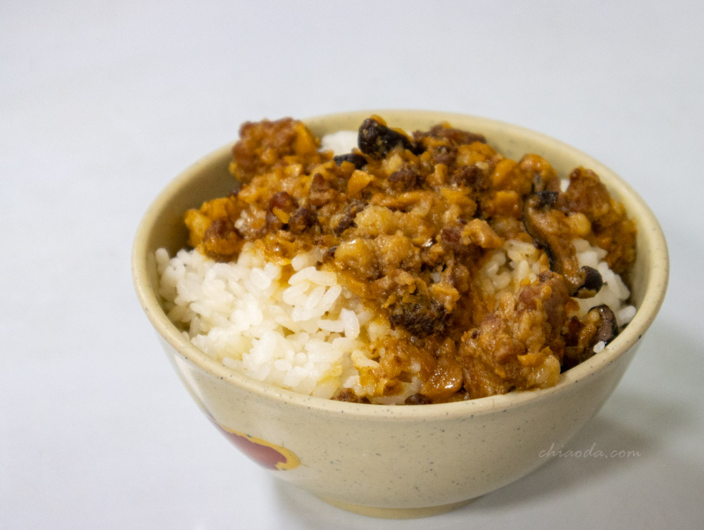 阿助炒麵關東煮　肉燥飯