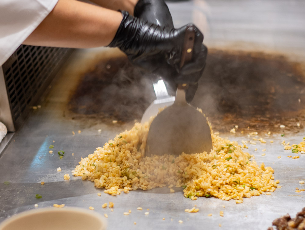 夏登法式鐵板燒　A5 和牛筋魚卵炒飯 台中約會紀念日餐廳推薦