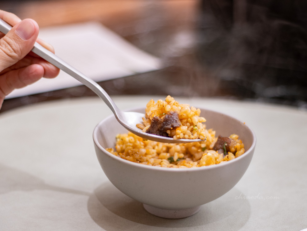 夏登法式鐵板燒　A5 和牛筋魚卵炒飯 台中約會紀念日餐廳推薦