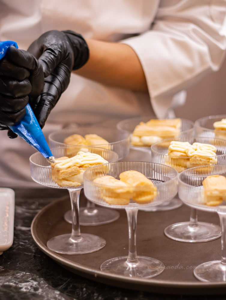 夏登法式鐵板燒　青蘋果夏洛特蛋糕與精選花草茶 七期南屯新開幕
