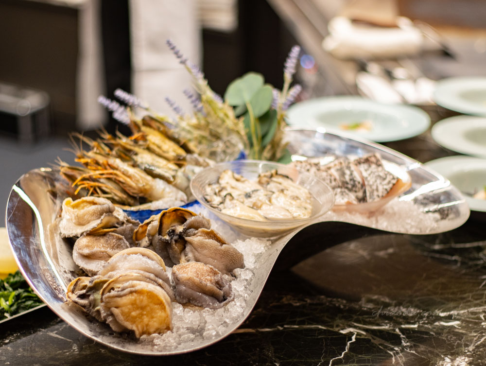 夏登法式鐵板燒 台中七期美食 11 道無菜單套餐 1450+10%