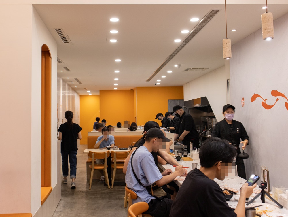 魚和米壽司北屯店 用餐空間 北屯壽司