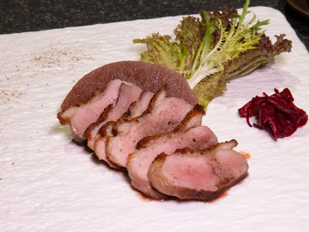 櫻福創意料理 主餐 炭烤鴨胸