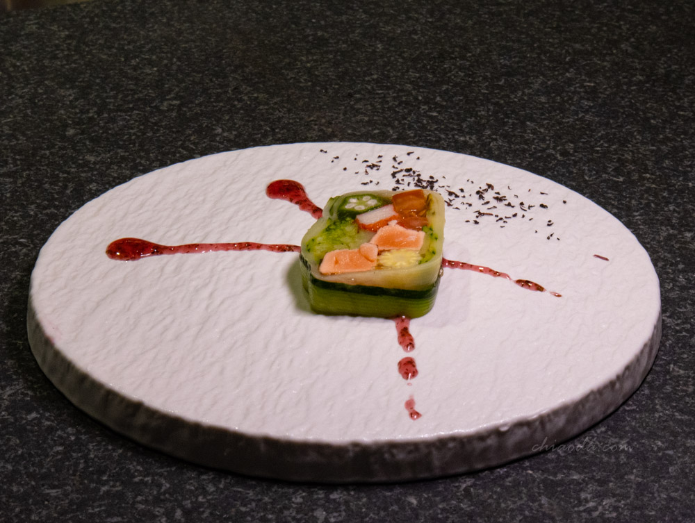 櫻福創意料理 前菜 蔬菜凍