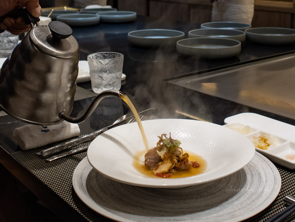 莫登鐵板燒 法式鴨肉湯