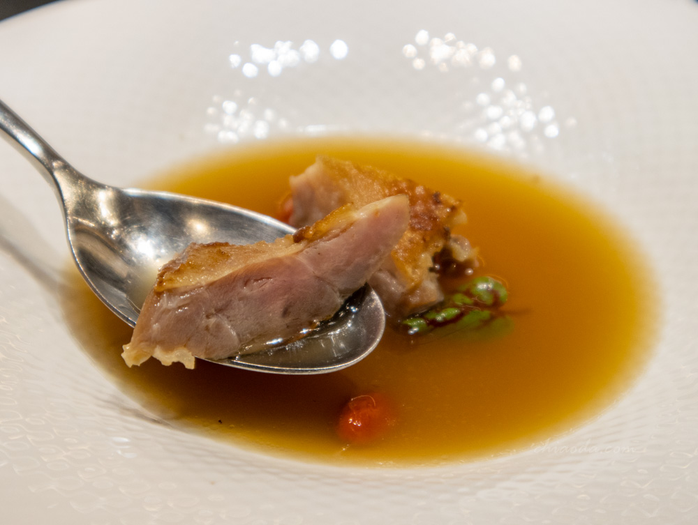 莫登鐵板燒 法式鴨肉湯