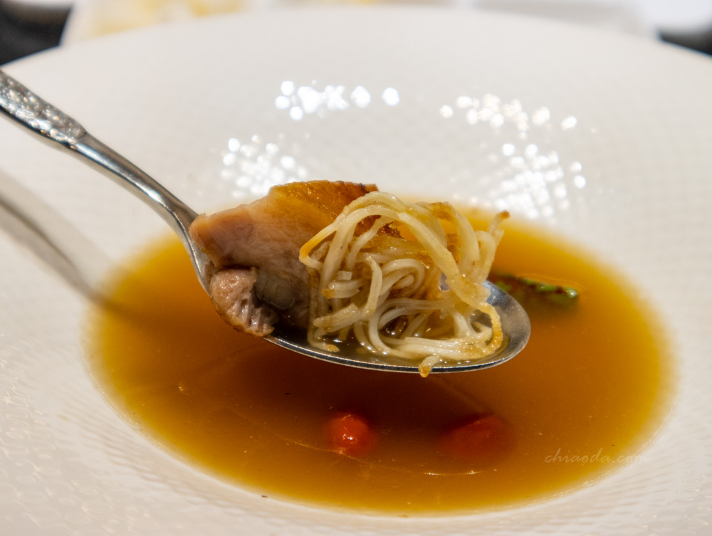 莫登鐵板燒 法式鴨肉湯 煎麵線