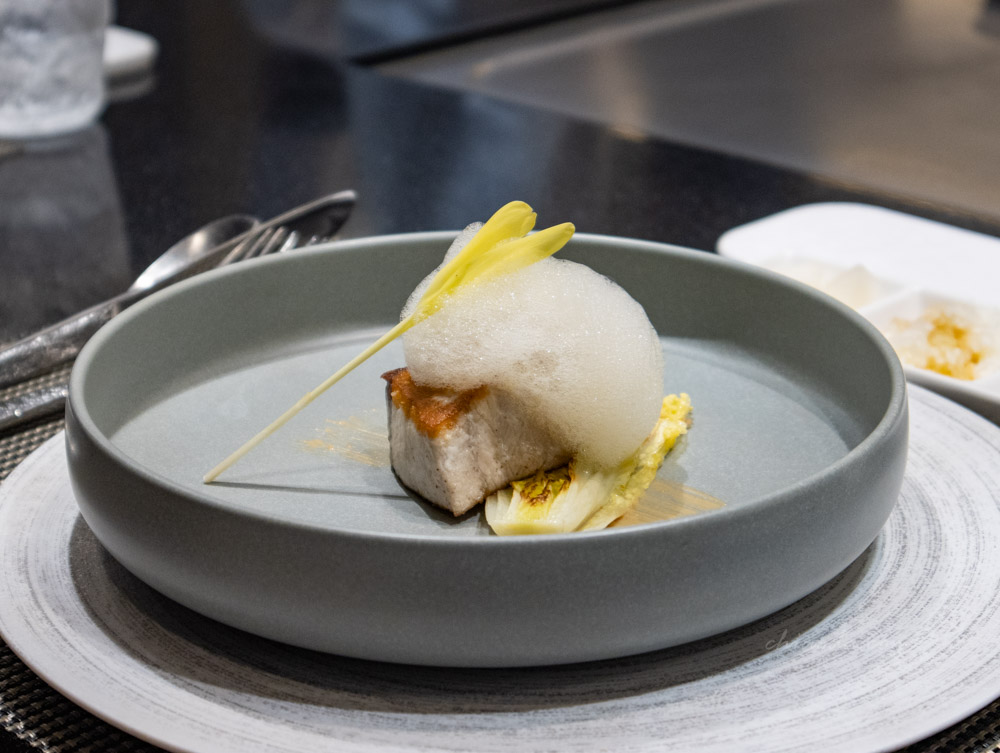 莫登鐵板燒 青甘佐辣味噌醬