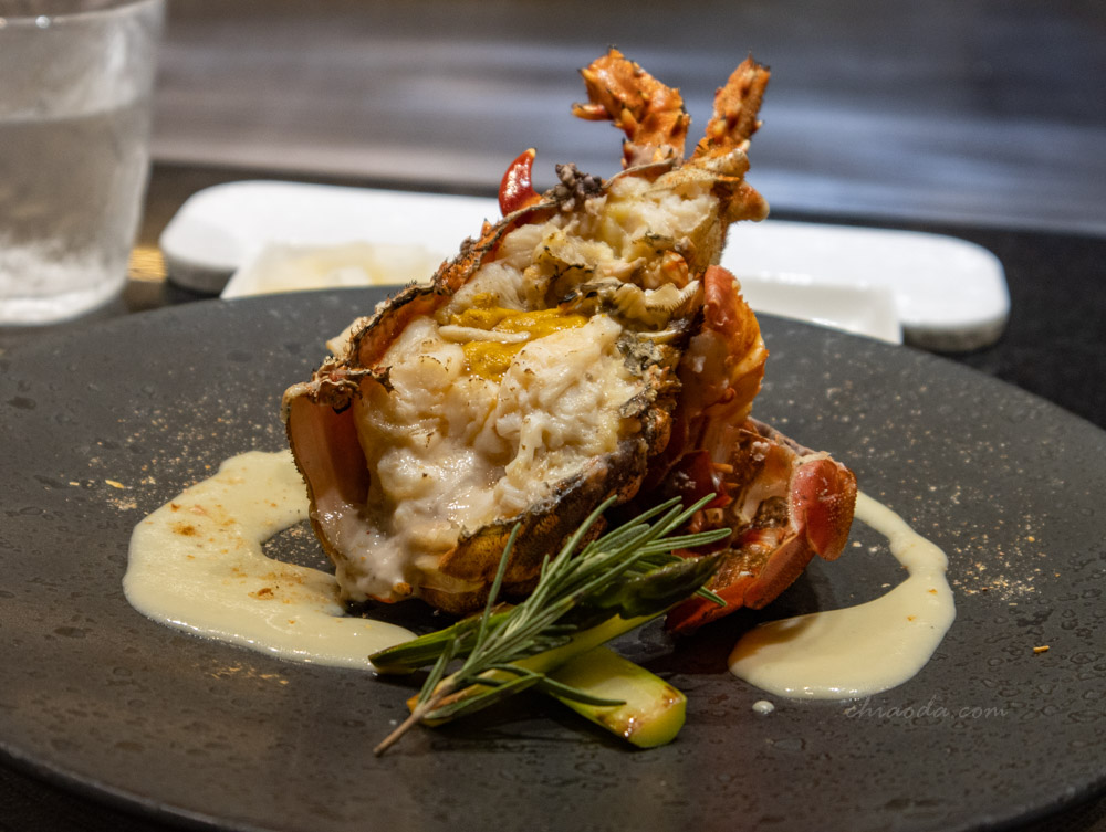 莫登鐵板燒 龍蝦佐馬鈴薯奶醬