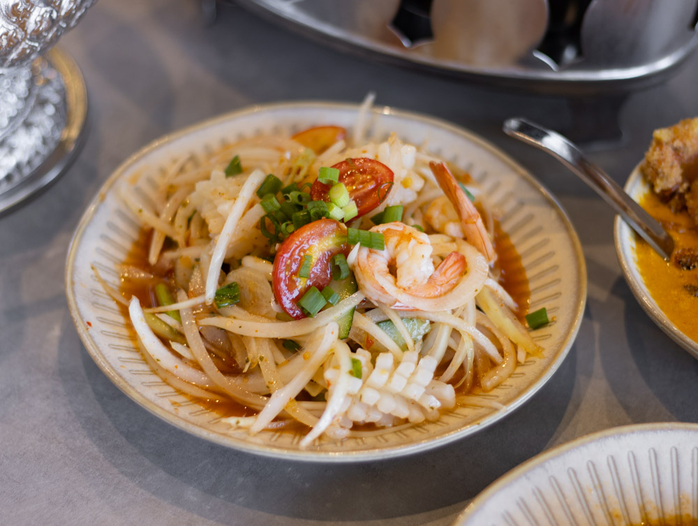 泰豪脈中清店　涼拌海鮮