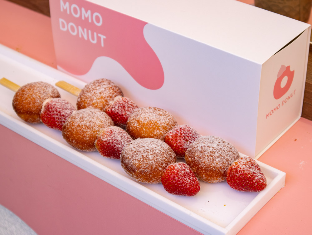 momo donut　草莓×甜甜圈糖葫蘆