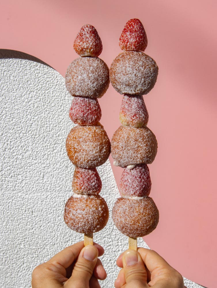 momo donut　草莓×甜甜圈糖葫蘆