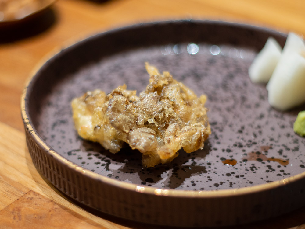 味市 お料理　天婦羅舞菇