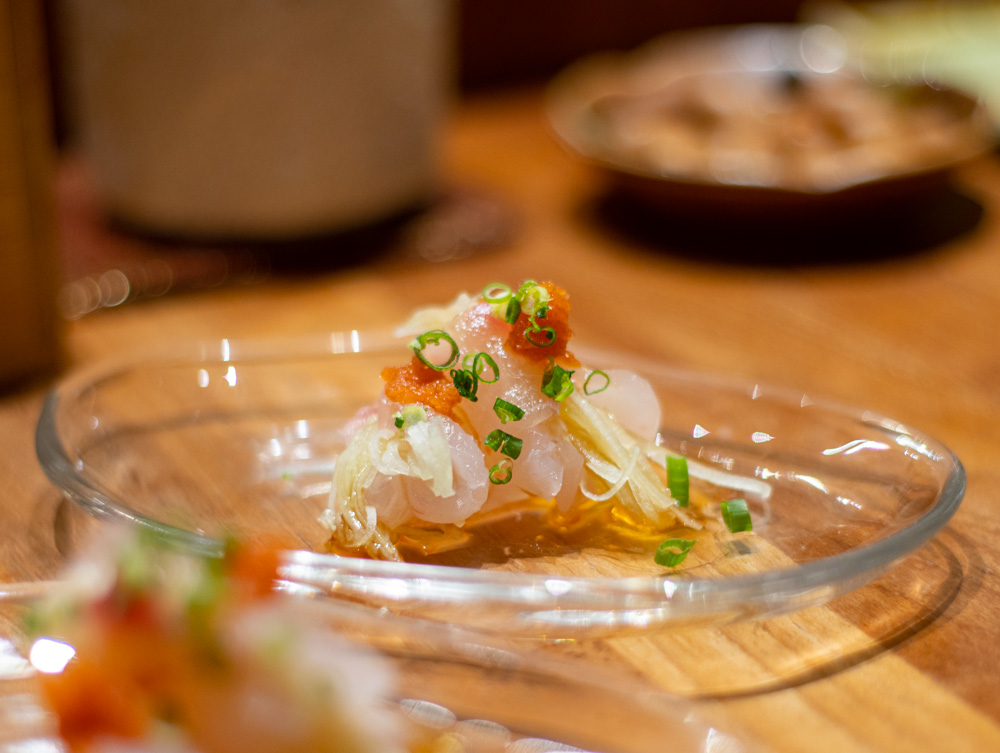 味市 お料理　白肉蒜