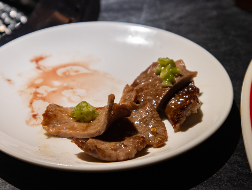 中山 red label 牛舌