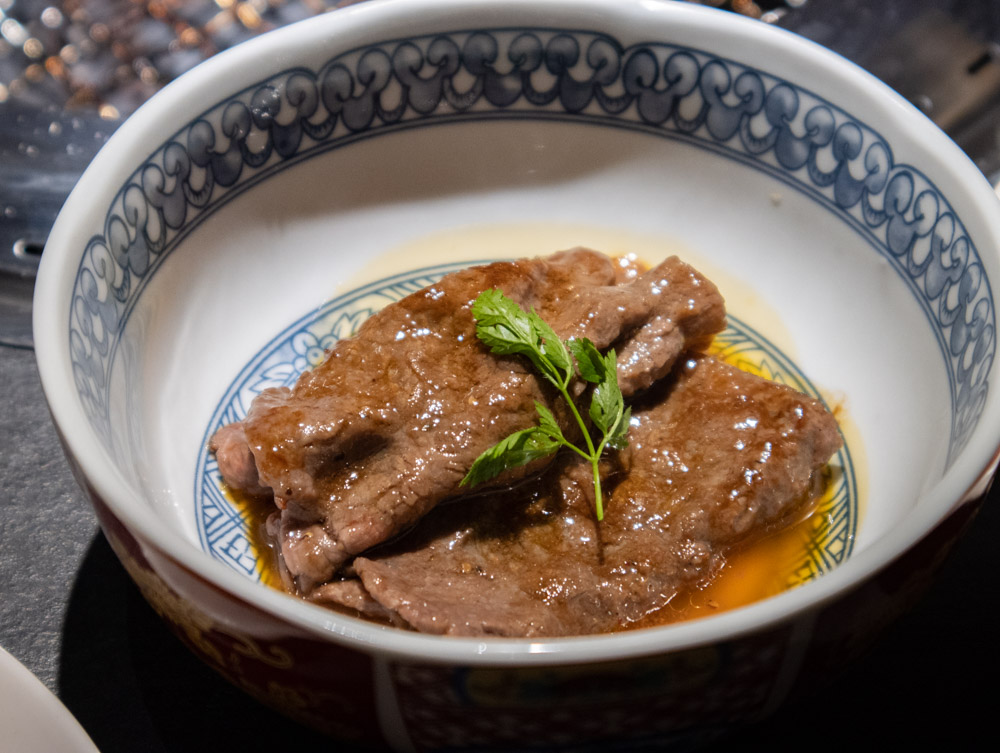 中山 red label 日本和牛赤身搭配漬蛋黃