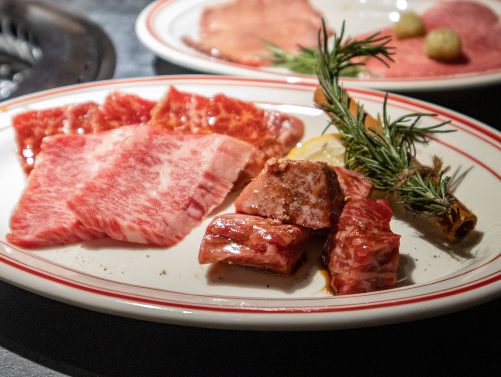 中山 red label 日本和牛角切、牛小排及霜降